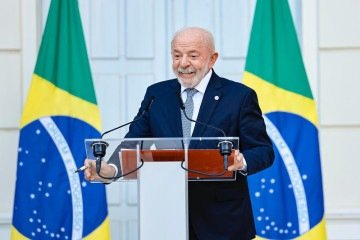 O comentário surgiu no momento em que o líder petista mencionava exemplos de destaque no esporte nacional e fazia referência à trajetória de Marta - (crédito: Ricardo Stuckert/PR) O comentário surgiu no momento em que o líder petista mencionava exemplos de destaque no esporte nacional e fazia referência à trajetória de Marta - (crédito: Ricardo Stuckert/PR)