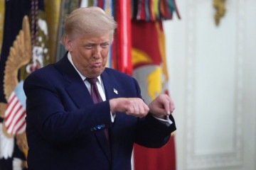 Decisão do tribunal representa um revés para a política migratória de Trump -  (crédito: Getty Images via AFP)
