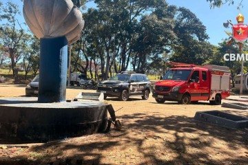 Corpo foi encontrado na manh&atilde; deta sexta (19/6) -  (crédito: CBMDF/Divulga&ccedil;&atilde;o)
