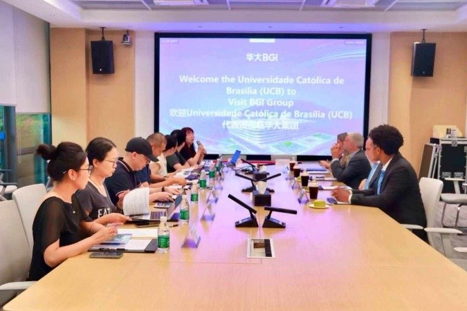 Acordo firmado entre instituto chines e univerdade brasileira (UCB) visa prevenção do câncer -  (crédito: UCB/Divulgação)