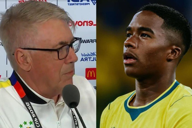 Carlo Ancelotti revela real motivo da ausência de Endrick nos jogos da Copa - (crédito: Globo Esporte/Instagram) Carlo Ancelotti revela real motivo da ausência de Endrick nos jogos da Copa - (crédito: Globo Esporte/Instagram)