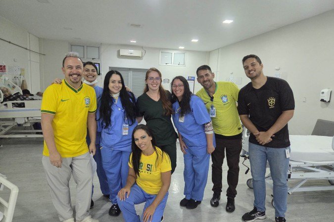 Equipe do Hospital Cidade do Sul montou uma programação lúdica para os pacientes internados
