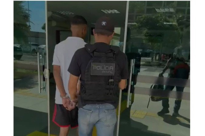 Homem foi preso em Vicente Pires - (crédito: Material cedido ao Correio) Homem foi preso em Vicente Pires - (crédito: Material cedido ao Correio)
