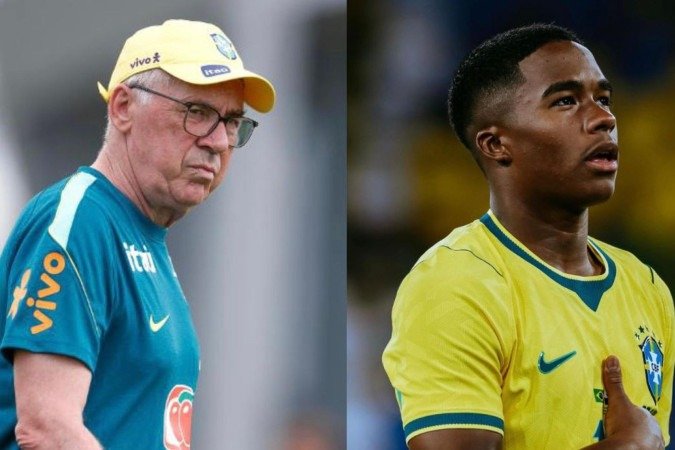 Ausência do atacante nos jogos da Seleção gerou uma onda de memes nas redes e colocou Carlo Ancelotti nas discussões dos torcedores - (crédito: Reprodução) Ausência do atacante nos jogos da Seleção gerou uma onda de memes nas redes e colocou Carlo Ancelotti nas discussões dos torcedores - (crédito: Reprodução)