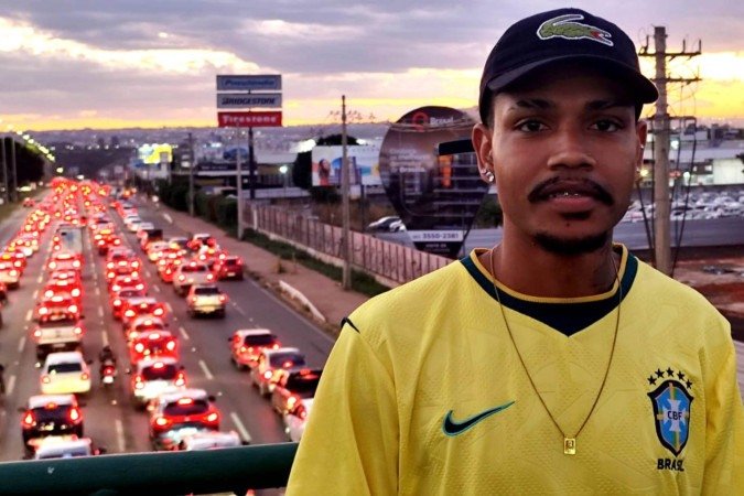  Luis Felipe, de 23 anos, está confiante na vitória do Brasil