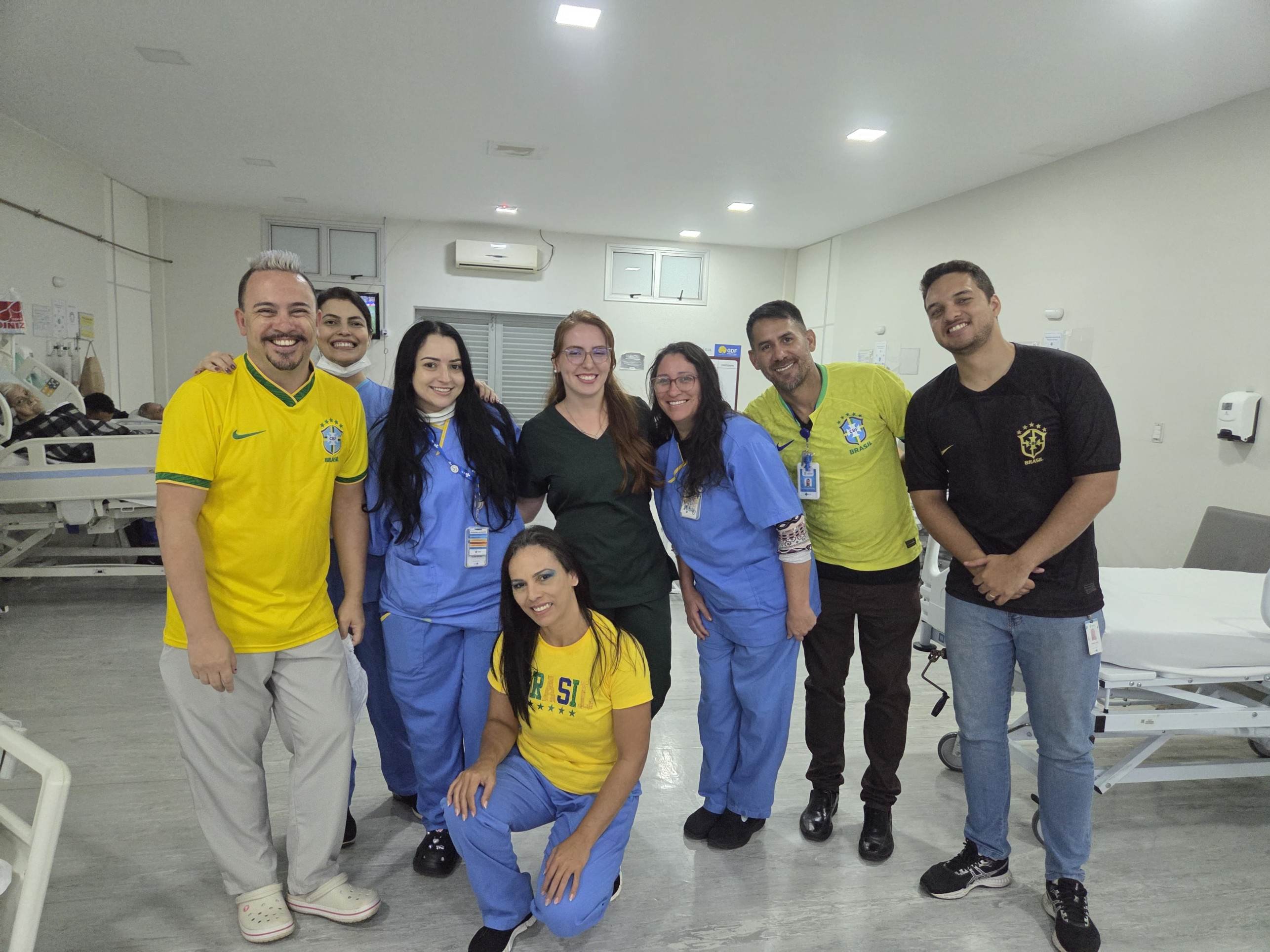 Equipe do Hospital Cidade do Sul montou uma programa&ccedil;&atilde;o l&uacute;dica para os pacientes internados