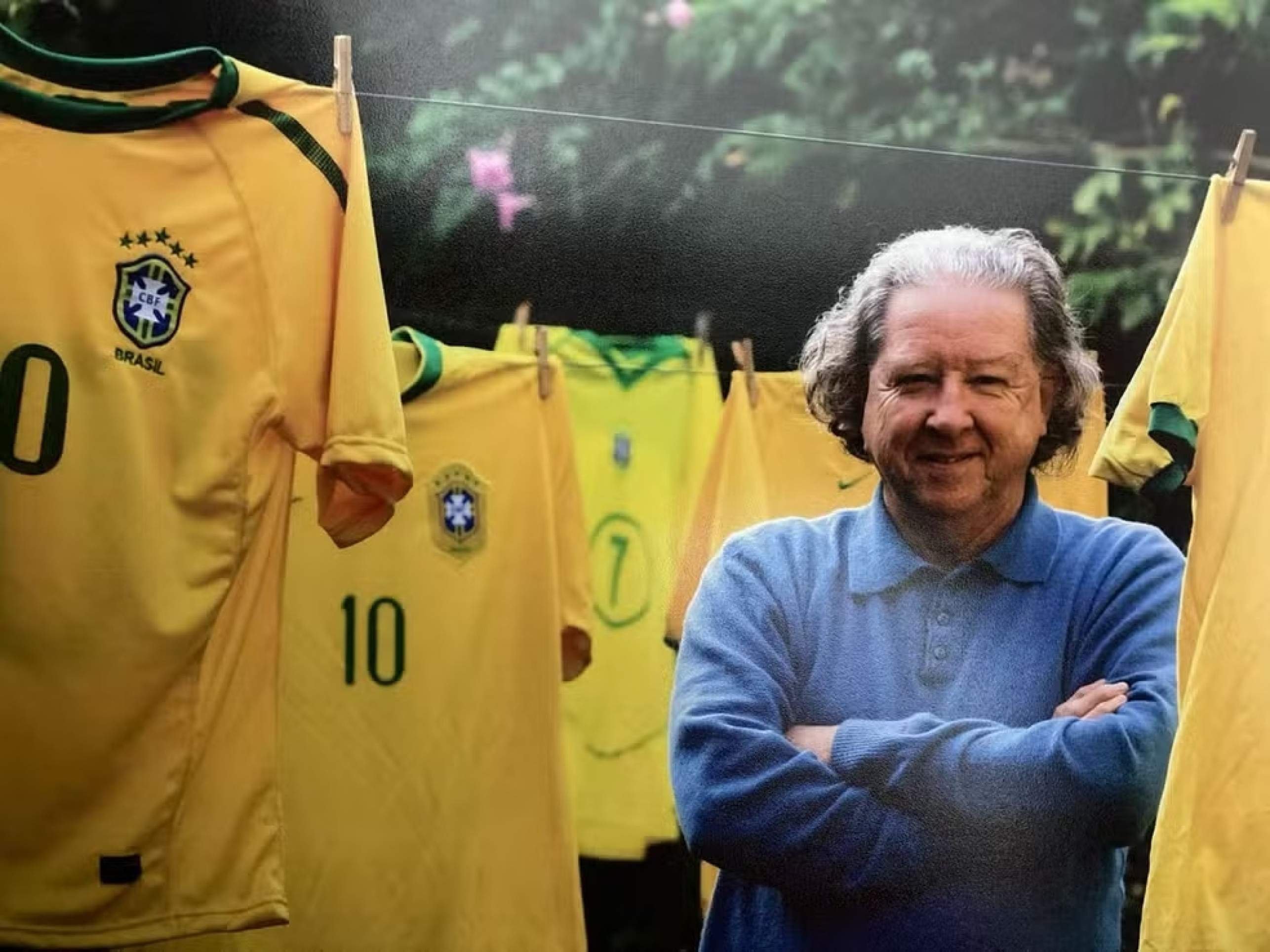 Aldyr Schlee, criador do uniforme da sele&ccedil;&atilde;o brasileira