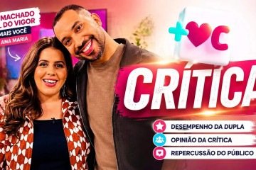 Tati Machado e Gil do Vigor mostram força própria no Mais Você sem Ana Maria Braga - (crédito: Observatorio da TV) Tati Machado e Gil do Vigor mostram força própria no Mais Você sem Ana Maria Braga - (crédito: Observatorio da TV)