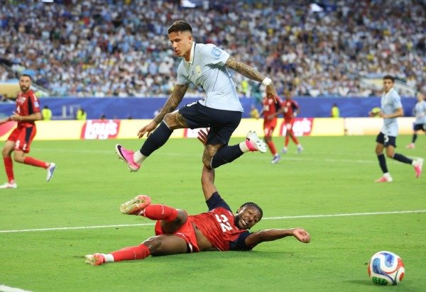 Cabo Verde contra Uruguai - Copa do Mundo 2026 -  (crédito: PATRICIA DE MELO MOREIRA / AFP)
