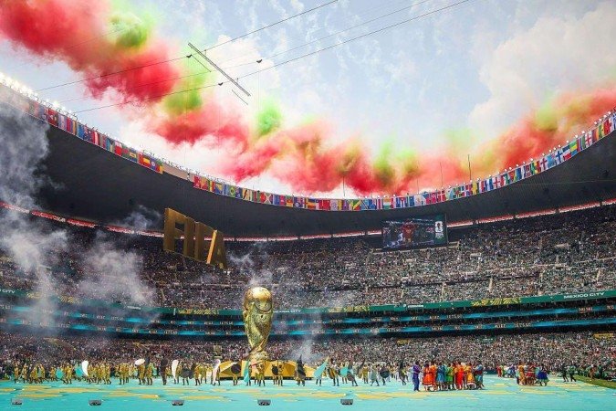 Quinones marca o primeiro gol da Copa do Mundo de 2026 - (crédito: Getty Images) Quinones marca o primeiro gol da Copa do Mundo de 2026 - (crédito: Getty Images)
