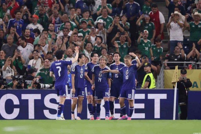 Japão fez sua maior goleada em Copas do Mundo -  (crédito: Foto: Divulgação/JFA)
