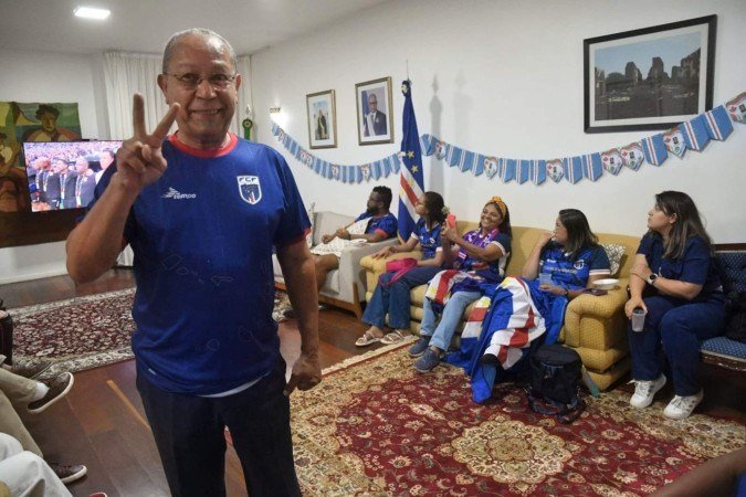 Embaixador Chantre D'Oliveira, de Cabo Verde