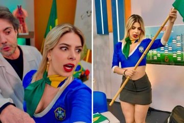Jaqueline Santos estreia quadro na TV com João Kleber -  (crédito: Divulgação)