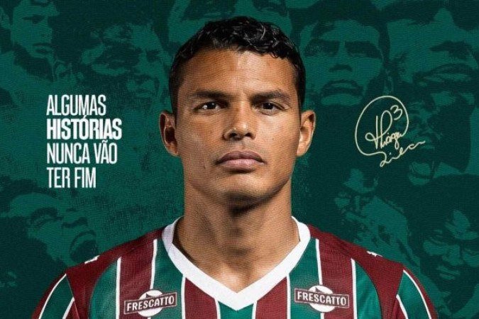 É oficial! Thiago Silva está de volta ao Fluminense para mais uma passagem - (crédito: Foto: Divulgação / Fluminense) É oficial! Thiago Silva está de volta ao Fluminense para mais uma passagem - (crédito: Foto: Divulgação / Fluminense)