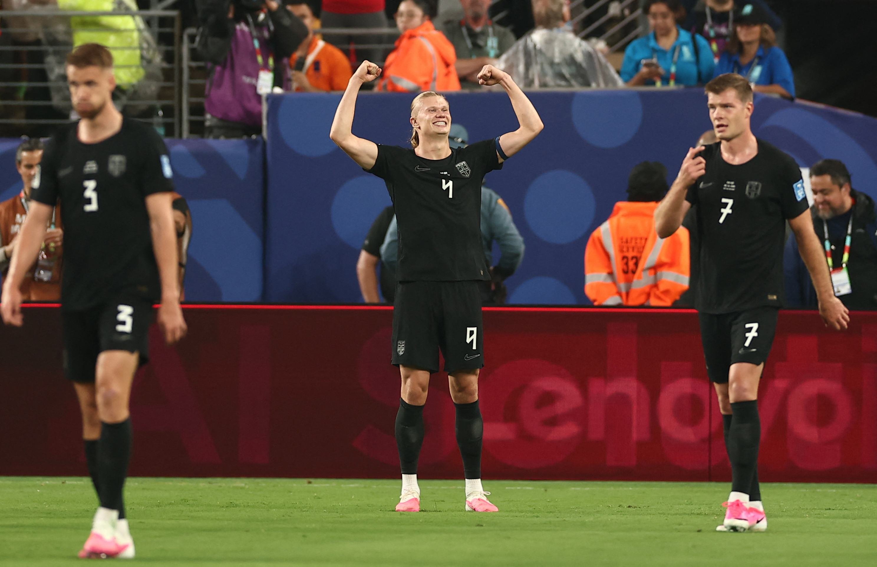 Noruega fecha segunda de luxo com vitória e dois gols de Haaland