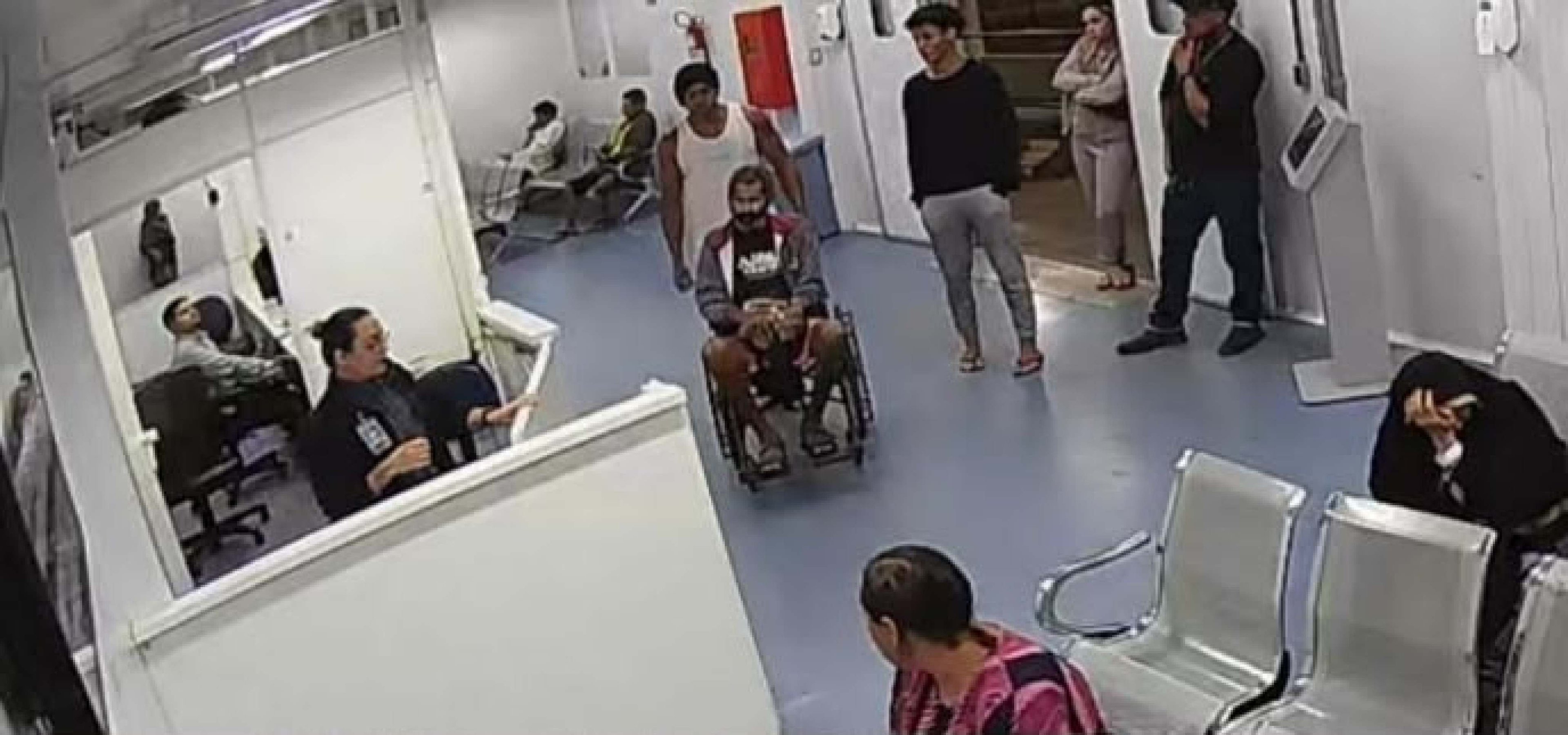 Chegada de Vilmar na UPA do Recanto das Emas