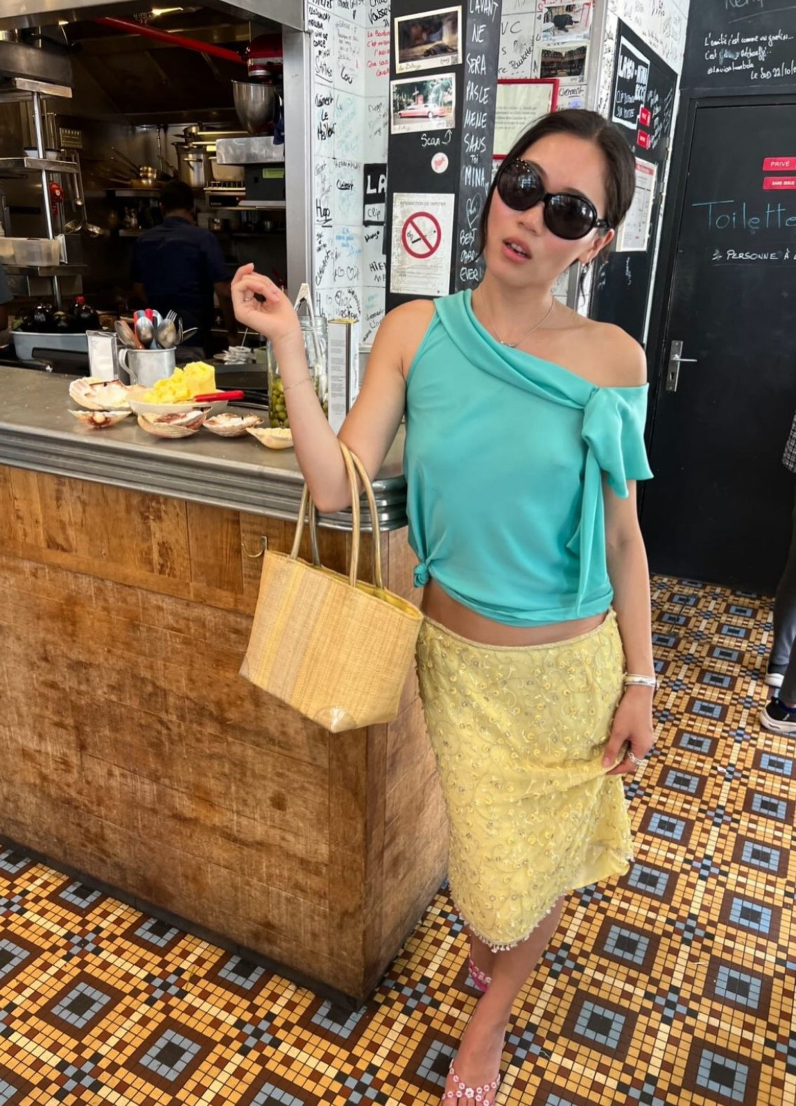 Azul com amarelo &eacute; uma combina&ccedil;&atilde;o que est&aacute; muito em alta 
