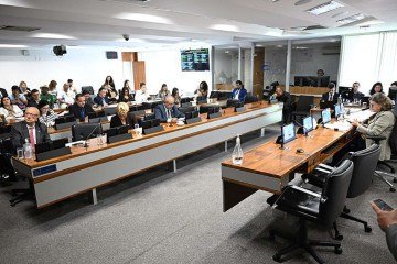 Oposição tenta barrar 'misoginia' e 'identidade de gênero' em protocolo escolar -  (crédito: Edilson Rodrigues/Agência Senado)