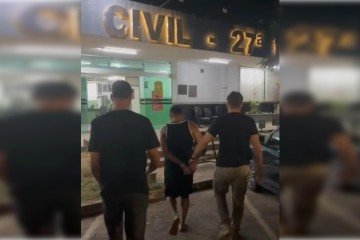 Suspeito de homicídio foi preso nessa segunda-feira (22) - (crédito: Divulgação/PCDF) Suspeito de homicídio foi preso nessa segunda-feira (22) - (crédito: Divulgação/PCDF)