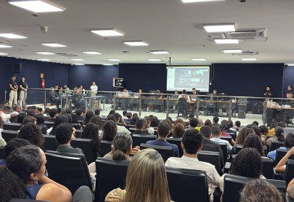 Sess&atilde;o do Tribunal que condenou Jord&eacute;lia Pereira Barbosa a mais de 66 anos de pris&atilde;o em Imperatriz -  (crédito: Divulga&ccedil;&atilde;o/TJMA)