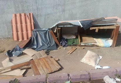 Ao menos seis casas foram destruídas pelo homem
 -  (crédito: Material cedido ao Correio) -Ao menos seis casas foram destruídas pelo homem
 -  (crédito: Material cedido ao Correio)