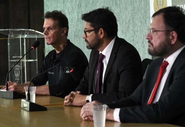 O delegado Henry Galdino, informou que a PCDF solicitou &agrave; Justi&ccedil;a o afastamento dos servidores das atividades relacionadas a opera&ccedil;&otilde;es financeiras -  (crédito:  Marcelo Ferreira/CB/D.A Press)