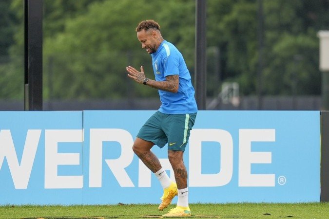 Neymar pode ser uma das novidades de Ancelotti na decisão do Grupo C, contra a Escócia: atacante está há quase mil dias sem jogar pela Seleção - (crédito: Rafael Ribeiro/CBF) Neymar pode ser uma das novidades de Ancelotti na decisão do Grupo C, contra a Escócia: atacante está há quase mil dias sem jogar pela Seleção - (crédito: Rafael Ribeiro/CBF)