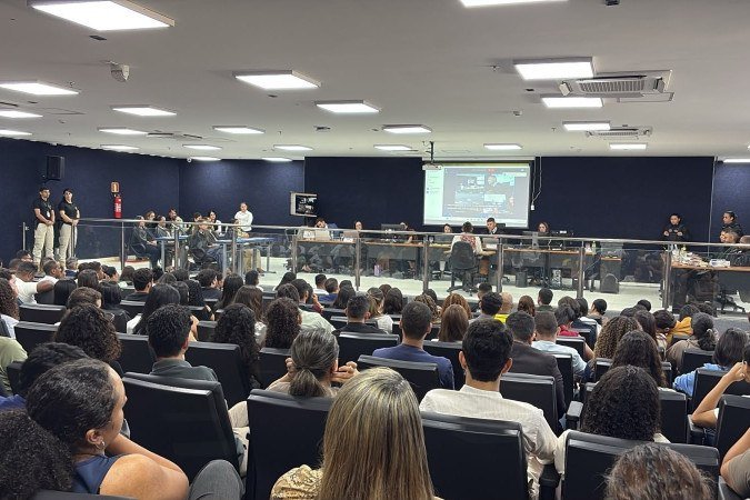 Sessão do Tribunal que condenou Jordélia Pereira Barbosa a mais de 66 anos de prisão em Imperatriz - (crédito: Divulgação/TJMA) Sessão do Tribunal que condenou Jordélia Pereira Barbosa a mais de 66 anos de prisão em Imperatriz - (crédito: Divulgação/TJMA)