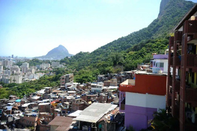 Morro Santa Marta - (crédito: Tomaz Silva/Agência Brasil) Morro Santa Marta - (crédito: Tomaz Silva/Agência Brasil)