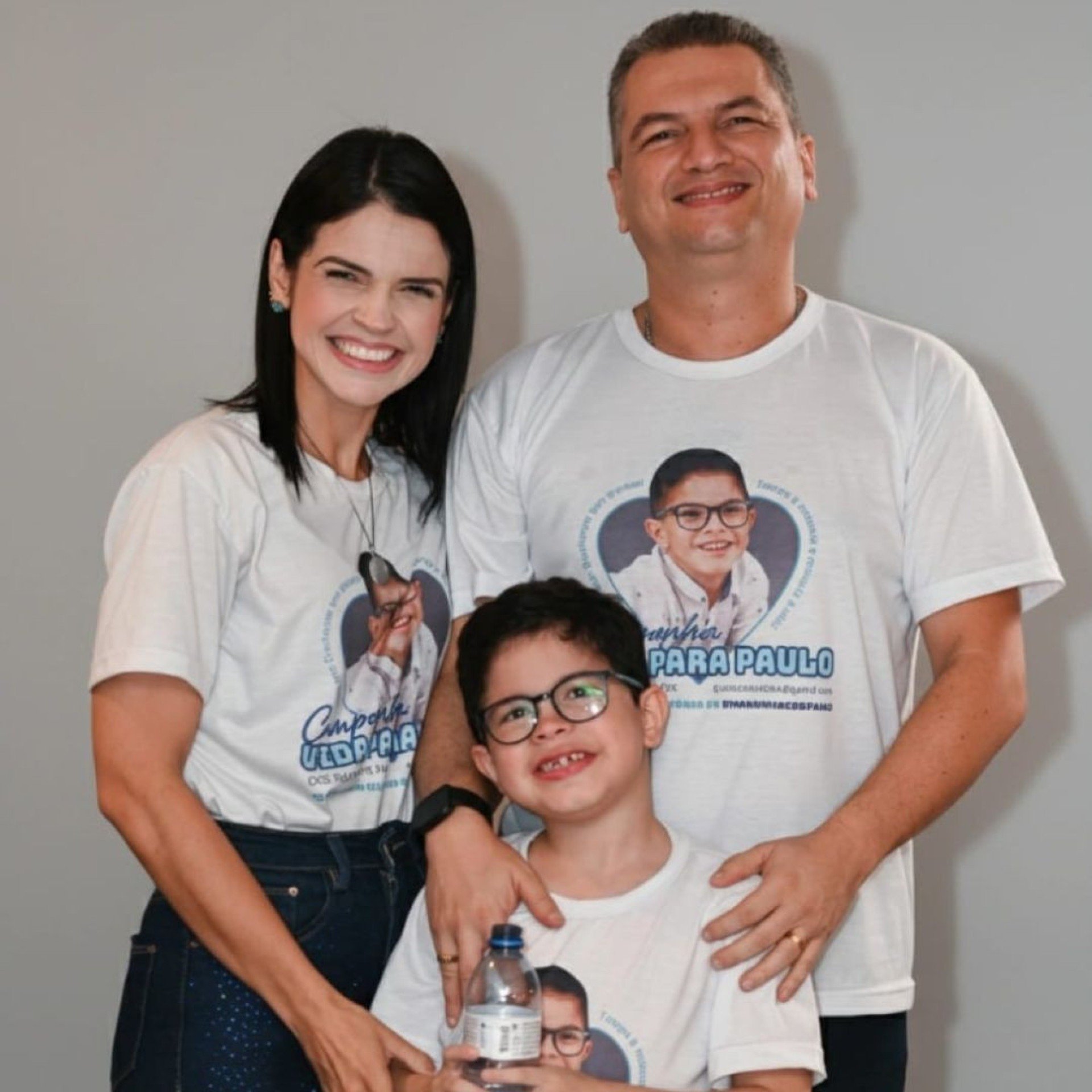 Emanuelle, Paulo e Glaucio