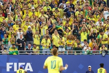 Brasil precisa monitorar o retorno dos torcedores que foram assistir aos jogos da Copa nos países-sede.  -  (crédito: Patricia de Melo Moreira/AFP)