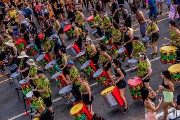 Batukenjé Orquestrado: Percussão Itinerante no DF  -  (crédito: Divulgação )