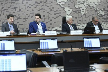 Segundo o texto, recursos do pagamento de autorizações e licenças serão direcionados para as escolas -  (crédito: Geraldo Magela/Agência Senado)