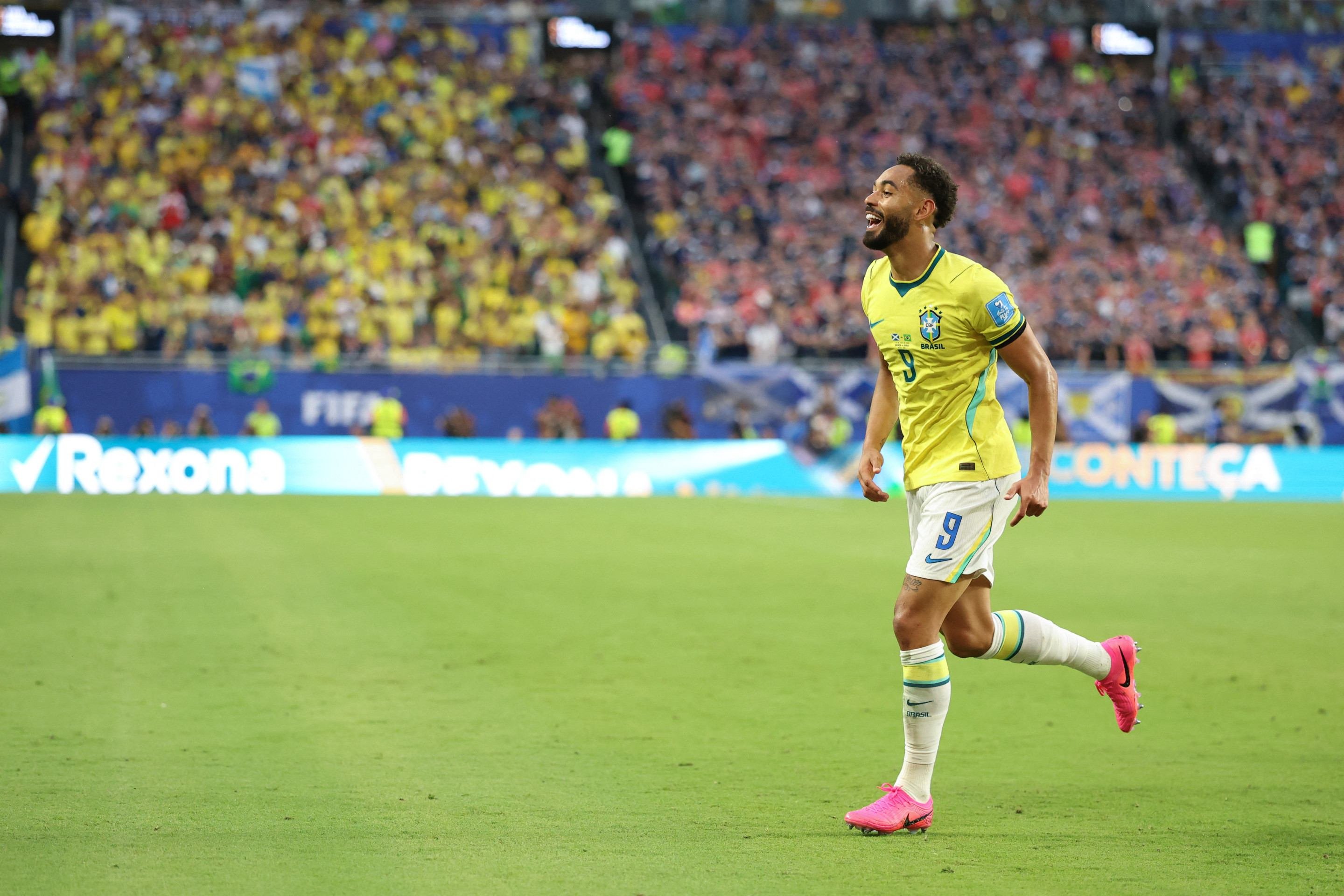  Matheus Cunha foi um dos destaques da partida