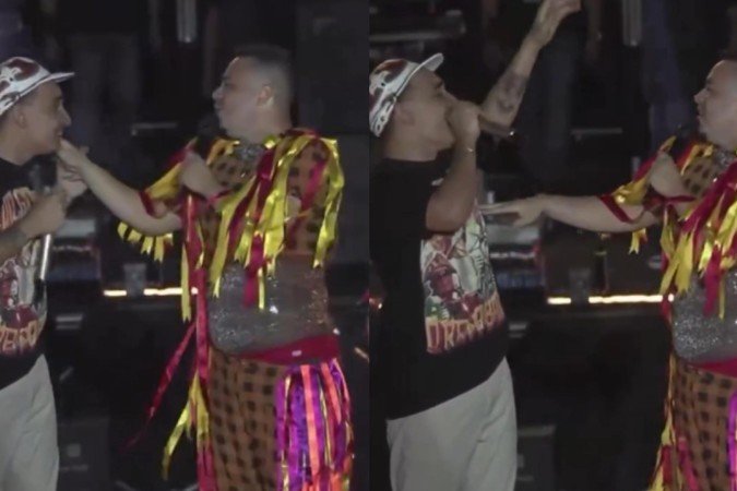 Fã sobe em palco de João Gomes e impressiona com pedido inusitado - (crédito: Reprodução/Instagram) Fã sobe em palco de João Gomes e impressiona com pedido inusitado - (crédito: Reprodução/Instagram)