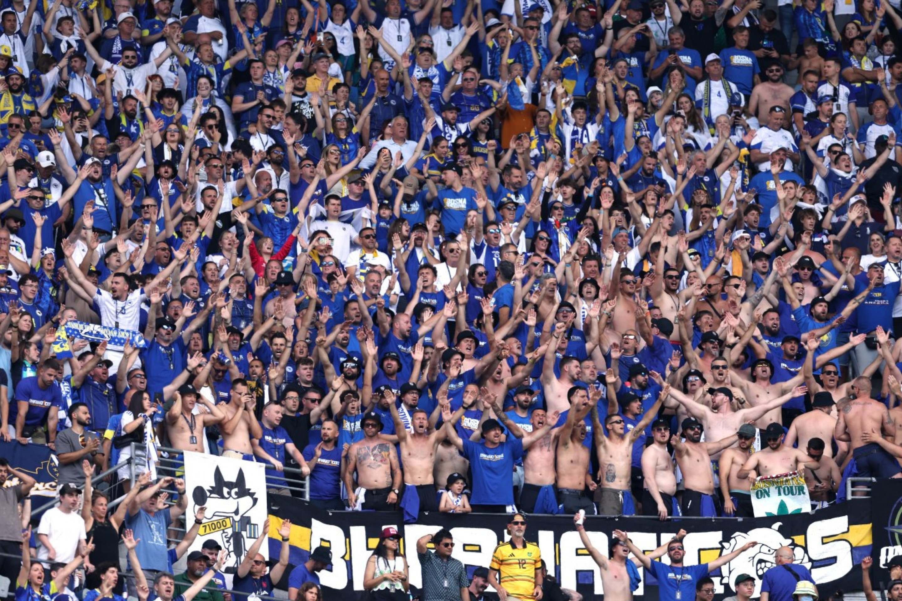 Jogo da B&oacute;snia e Herzegovina contra Catar