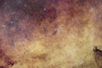 Imagem capturada pelo Euclid  -  (crédito: Reprodução/ESA)