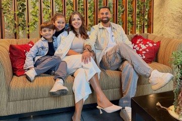 Lucas Trejo e família -  (crédito: Reprodução/Instagram)