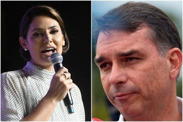 Michelle procura amenizar a crise com Flávio e reforçou a necessidade de união da oposição contra o governo Lula -  (crédito: Ed Alves/CB/D.A Press)