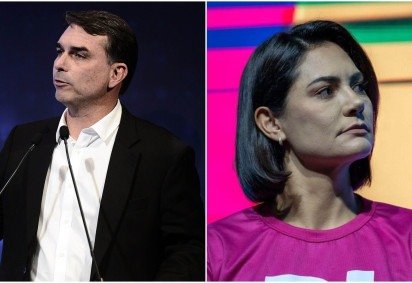 Texto de Flávio foi divulgado após Michelle publicar vídeos em que diz ter sido maltratada e humilhada -  (crédito: Minervino Júnior/CB/D.A Press e Divulgação/PL) -Texto de Flávio foi divulgado após Michelle publicar vídeos em que diz ter sido maltratada e humilhada -  (crédito: Minervino Júnior/CB/D.A Press e Divulgação/PL)