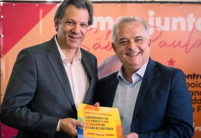 Fernando Haddad e Márcio França -  (crédito: Reprodução/Twitter) -Fernando Haddad e Márcio França -  (crédito: Reprodução/Twitter)