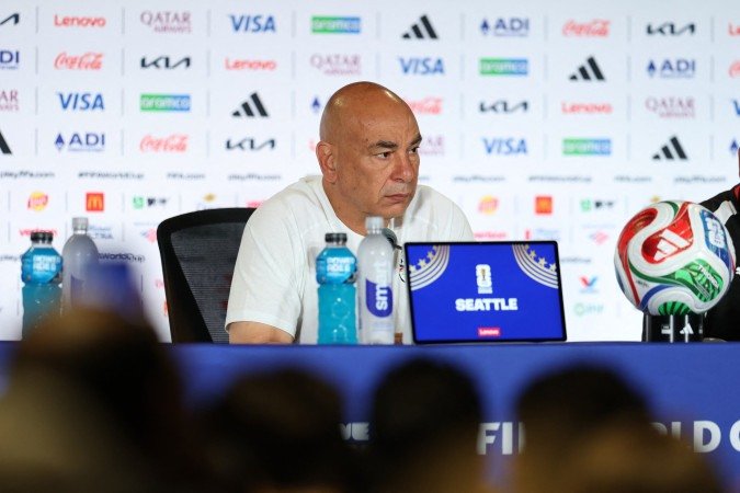 Técnico da seleção masculina do Egito e ídolo do futebol nacional, Hossam Hassan - (crédito: Soobum Im/AFP ) Técnico da seleção masculina do Egito e ídolo do futebol nacional, Hossam Hassan - (crédito: Soobum Im/AFP )