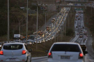 Atropelamento ocorreu na BR-020, pr&oacute;ximo ao condom&iacute;nio Nova Colina, sentido Planaltina (DF) -  (crédito: Minervino J&uacute;nior/CB/DA Press)