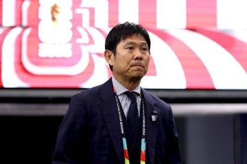 Moriyasu enaltece evolução da equipe e crê em reviravolta diante do Brasil -  (crédito: Foto: Molly Darlington/Getty Images)
