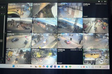 O sistema era utilizado para monitorar a entrada e saída de viaturas da Polícia Militar nos principais acessos às áreas dominadas pelo grupo criminoso -  (crédito: PMMG/Reprodução)