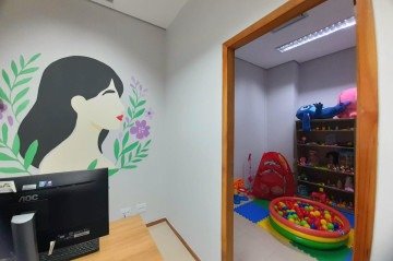 Sala Lilás conta com brinquedoteca -  (crédito: Letícia Mouhamad/CB/DA Press)