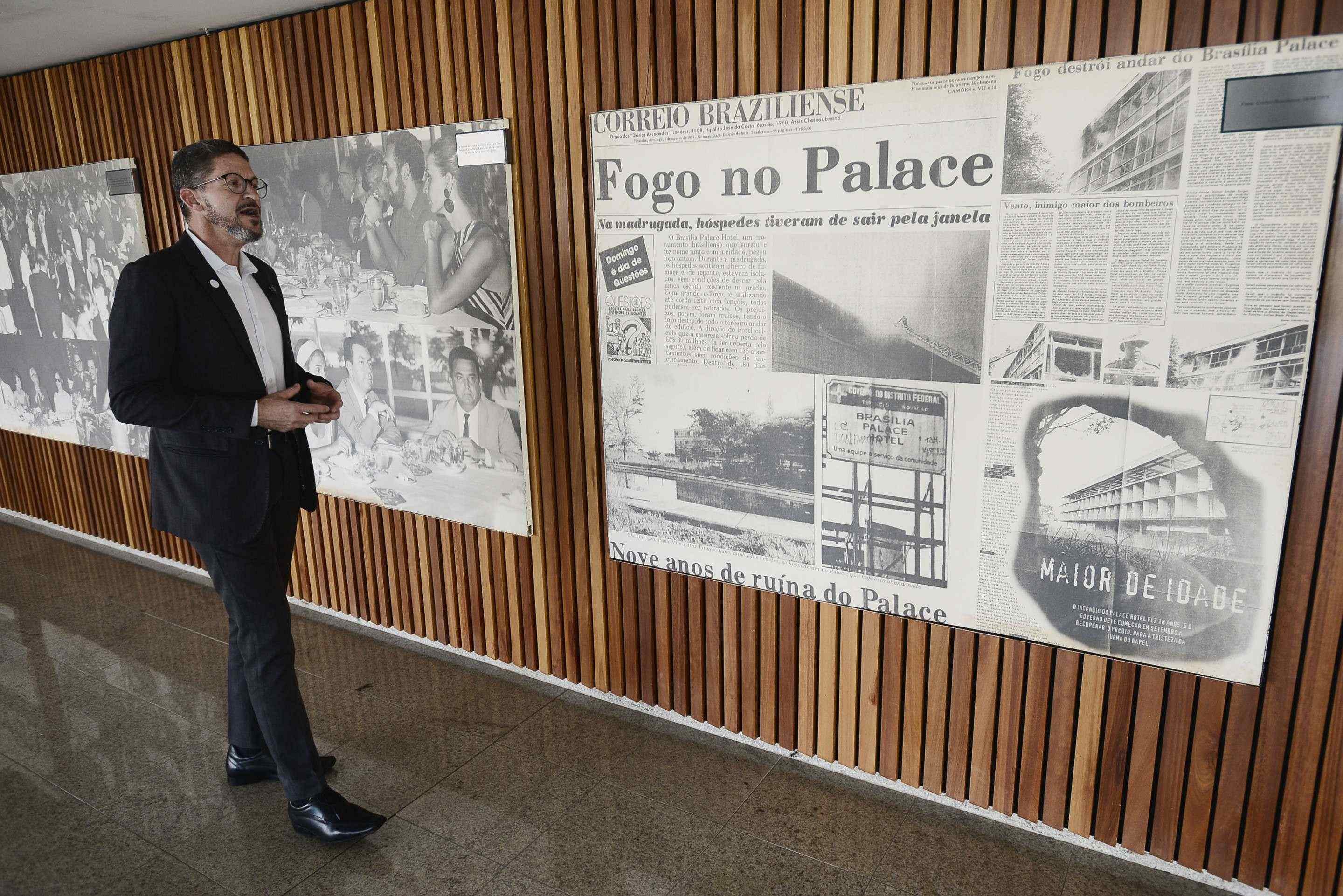Bras&iacute;lia Palace, que completa 68 anos, sofreu um inc&ecirc;ndio em 1978. A restaura&ccedil;&atilde;o come&ccedil;ou em 2006 e o projeto original de Oscar Niemeyer foi preservado