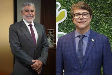 Esmeraldo Malheiros, consultor jurídico da AMIES / Sandro Schreiber, presidente da Associação Brasileira Médica (ABEM)
 -  (crédito: Divulgação AMIES / Divulgação Abem)