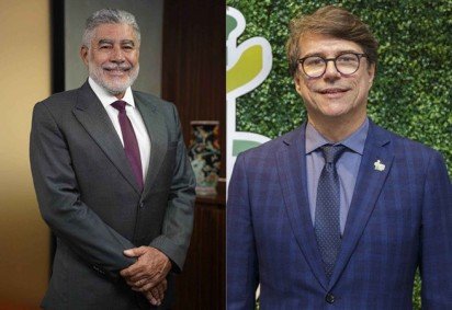 Esmeraldo Malheiros, consultor jurídico da AMIES / Sandro Schreiber, presidente da Associação Brasileira Médica (ABEM)
 -  (crédito: Divulgação AMIES / Divulgação Abem)