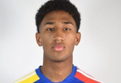 Atacante Yimvert Berroterán, de 18 anos, era uma das principais promessas do futebol da Venezuela -  (crédito: Reprodução )